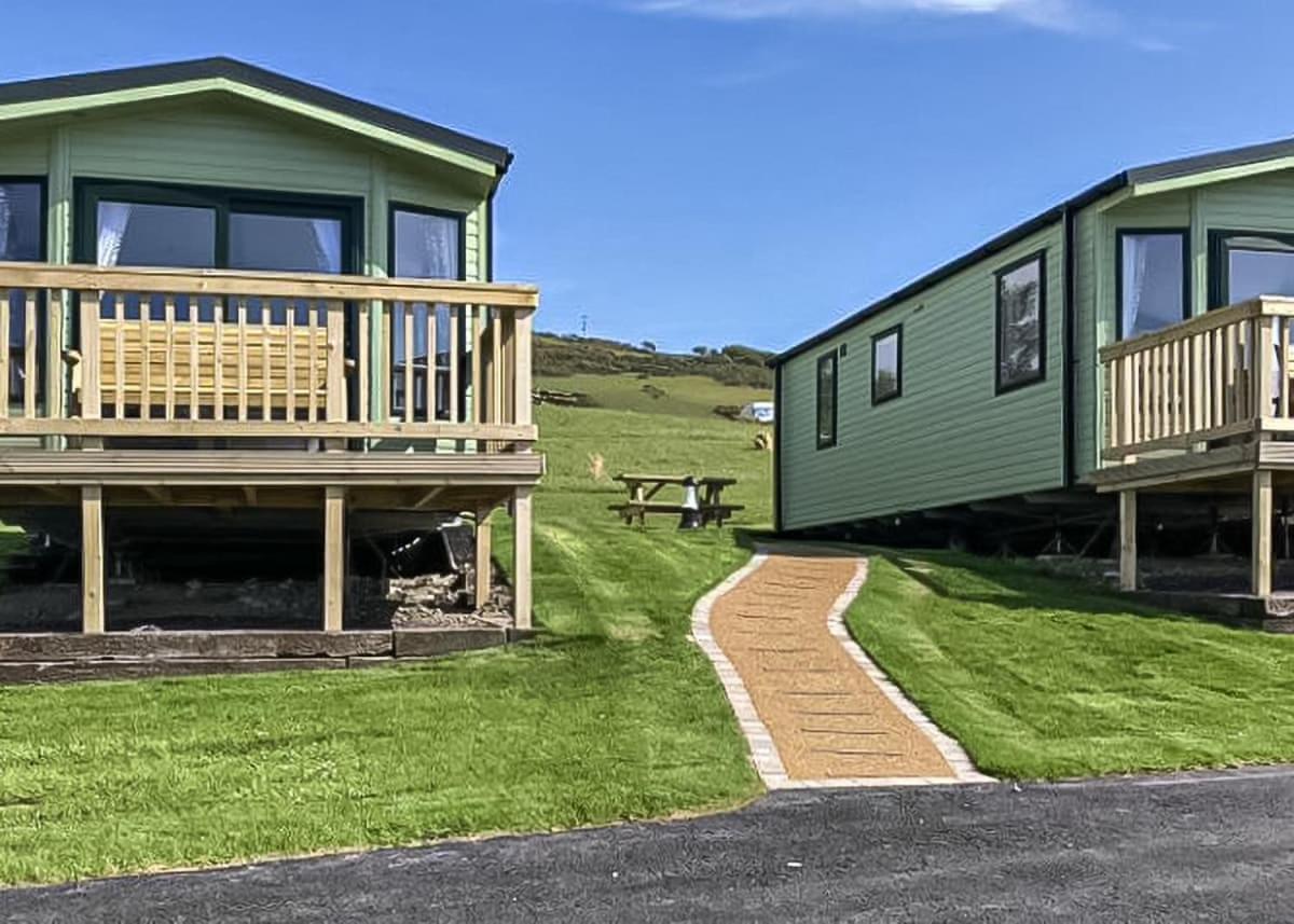 Morfa Bychan Holiday Park Llanychaiarn Eksteriør billede