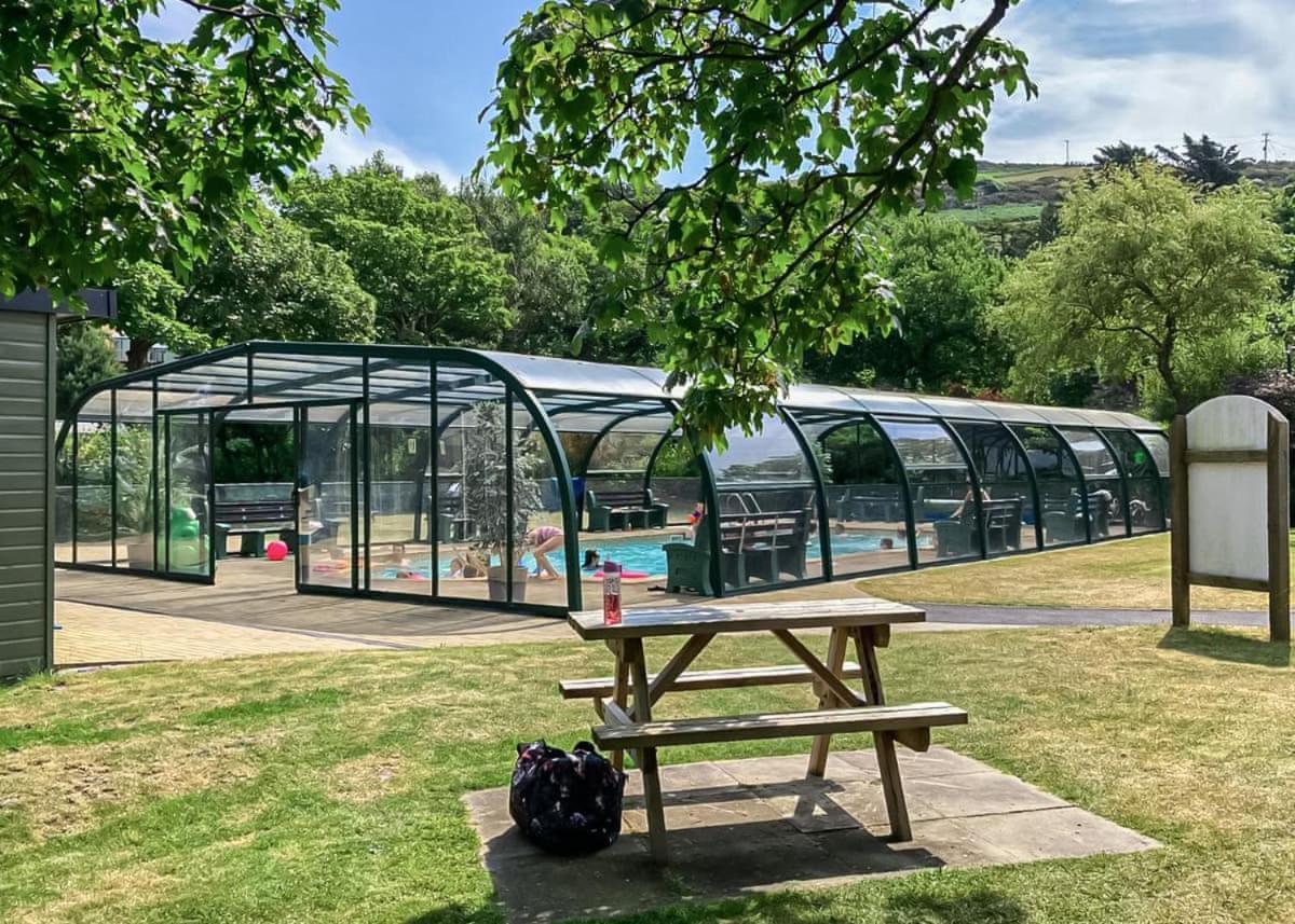 Morfa Bychan Holiday Park Llanychaiarn Eksteriør billede
