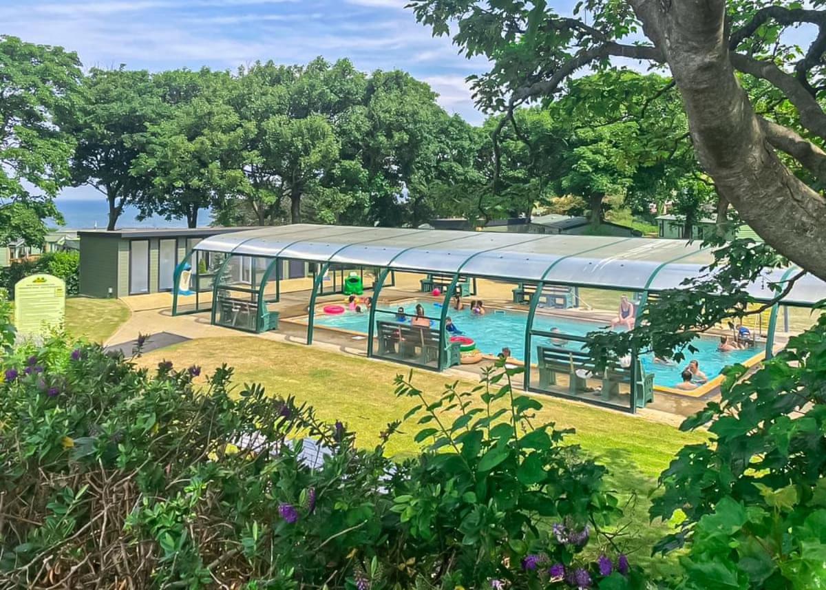Morfa Bychan Holiday Park Llanychaiarn Eksteriør billede